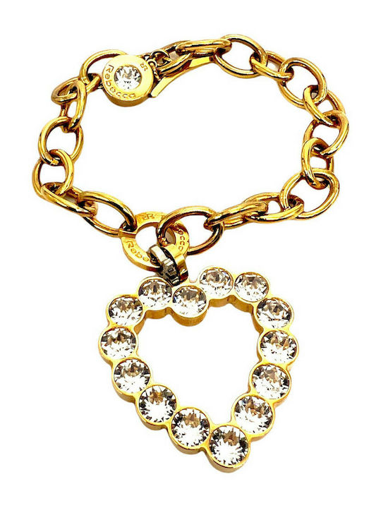 Rebecca Bracelet made of Steel Gold Plated