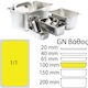 Horecabar Stainless Steel Gastronorm GN1/1 H100mm