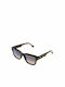 Komono Danny Sunglasses with Rosa Barberini Tartaruga Plastic Frame and Blue Gradient Lens