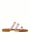 Women's Flat Sandals in Pink Color