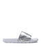 Park Frauen Flip Flops in Silber Farbe