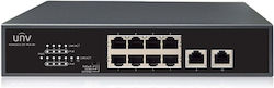 Uniview NSW2010 Unmanaged L2 PoE+ Switch με 10 Θύρες Ethernet
