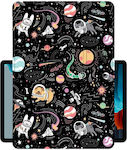 Tri-Fold Flip Cover Piele artificială Pet Planet (Galaxy Tab A8)