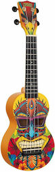 Mahalo Art Series Tiki Soprano Ukulele