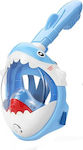 Thenice Masca de scufundare Full Face cu tub de respirație Copii KF-3 XS/S Baby Shark