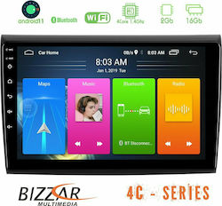Bizzar Ηχοσύστημα Αυτοκινήτου 2007-2015 (Bluetooth/USB/AUX/WiFi/GPS/Android-Auto) με Οθόνη Αφής 9"