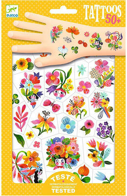 Djeco Aqua Flor Kids Tattoos