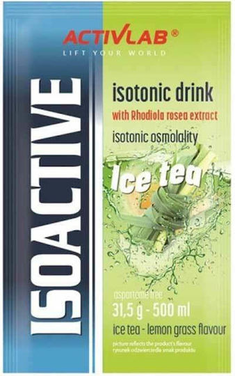 ActivLab IsoActive Isotonic Drink With Rhodiola Rosea Extract Ice Tea Lemongrass 31.5gr