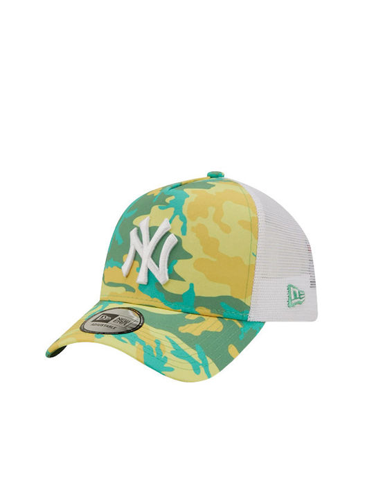 New Era New York Yankees Jockey mit Netz Grün Camo