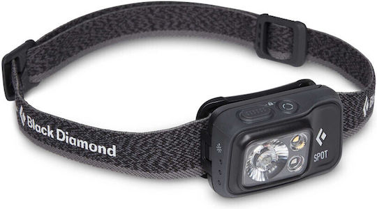Black Diamond Челник LED IPX8 с Максимална Яркост 400лм Spot Графит Черен