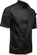 strongAnt Coat Chef Black with Long Sleeve Easyclean