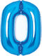 Balloon Foil Jumbo Number Blue 66cm