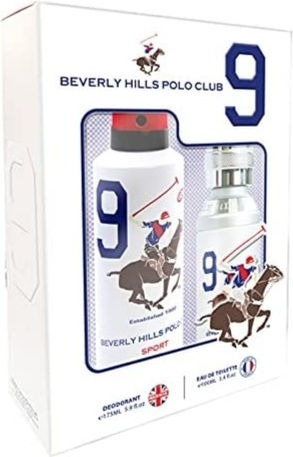Beverly Hills Polo Club Sport 9 Мъжки Комплект с Тоалетна Вода