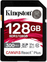 Kingston Canvas React Plus SDXC Class 10 U3 V90 UHS-II Kingston Canvas React Plus SDXC Class 10 U3 V90 UHS-II