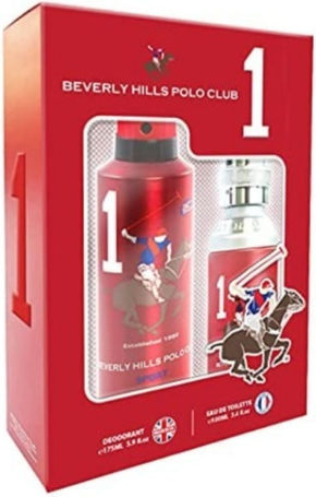 Beverly Hills Polo Club Мъжки Комплект с Eau de Toilette