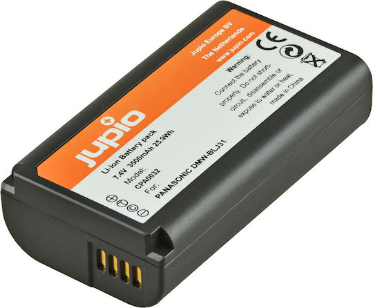 Jupio Μπαταρία Φωτογραφικής Μηχανής DMW-BLJ31E 3500mAh Συμβατή με Panasonic