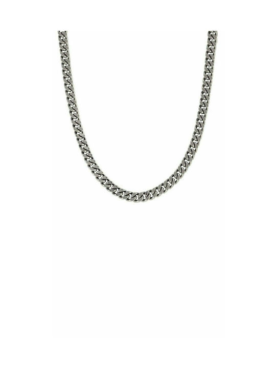 Nomination Chain Neck from Steel Length 55cm