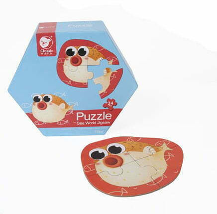 Kinderpuzzle Unterwasserwelt für 1,5+ Jahre+ Jahre 24pcs Classic World