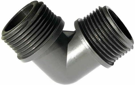 Palaplast Body 3310/0404 L Type Watering Pipe Connector with Male Thread 31.75mm