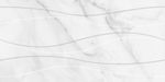 Ravenna SATV RLV Waive Rectified Πλακάκι Δαπέδου / Τοίχου Κουζίνας / Μπάνιου Κεραμικό Γυαλιστερό 60x30cm Λευκό
