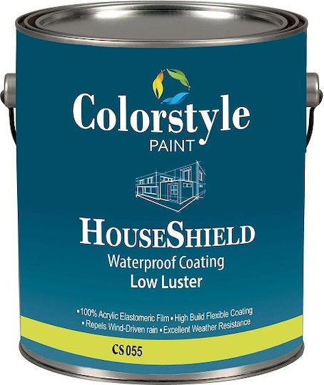 Colorstyle Paint CS 055 Houseshield Πλαστικό Χρώμα Ακρυλικό για Εξωτερική Χρήση 3lt