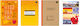 Spanish Notebook 60 Sheets A5 Square (Μiscellaneous colours)