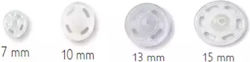 Prym 38975 White Plastic Stud Sewing Supply