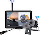 Wireless Waterproof Car Reverse Camera with Screen and Night Vision Universal