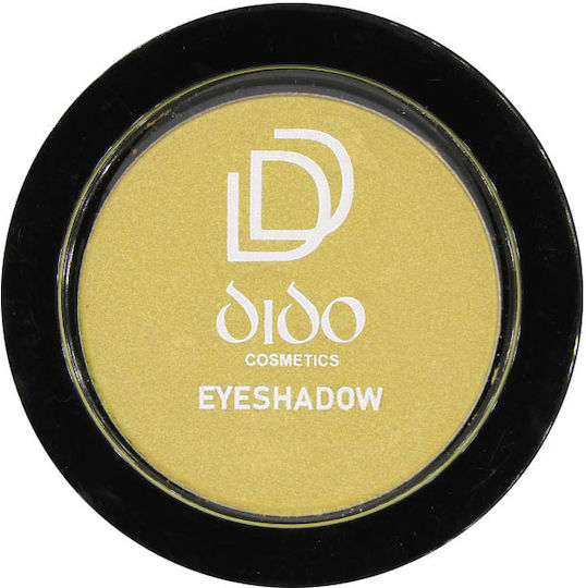 Dido Cosmetics Wet & Dry Lidschatten in Gepresster Puder Form mit Gelber Farbe 3gr