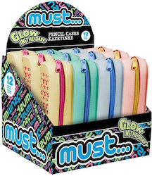 Must Team Glow In The Dark Pencil Case Silicone...