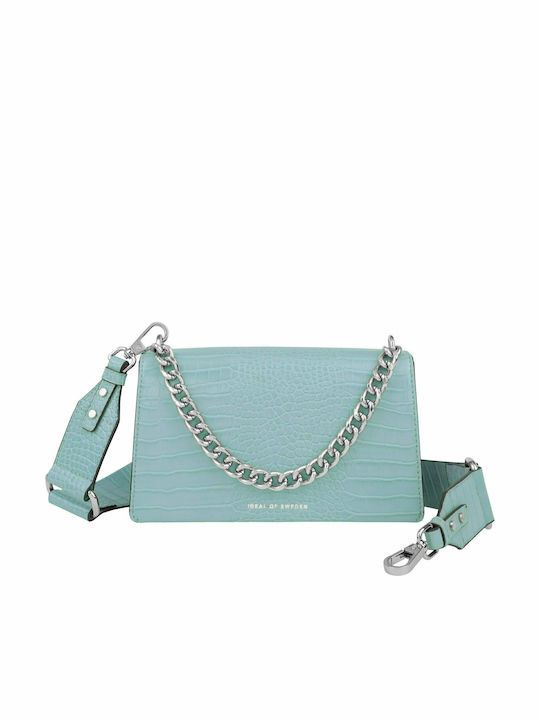 iDeal Of Sweden Medium Lia Baguette Γυναικεία Flap Bag 'Ωμου σε Γαλάζιο χρώμα