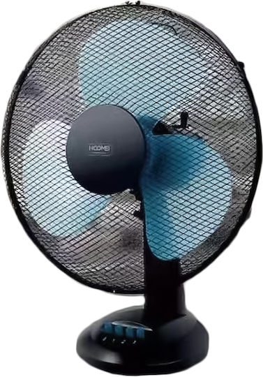 Hoomei Tischventilator 40W Lüfterdurchmesser 40cm Schwarzer