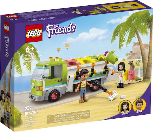 LEGO Friends Recycling Truck for Ages 6+
