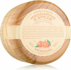 Mondial Luxury Wooden Bowl Mandarine and Spice Cremă de Ras 140ml Mondial Luxury Wooden Bowl Mandarine and Spice Cremă de Ras 140ml