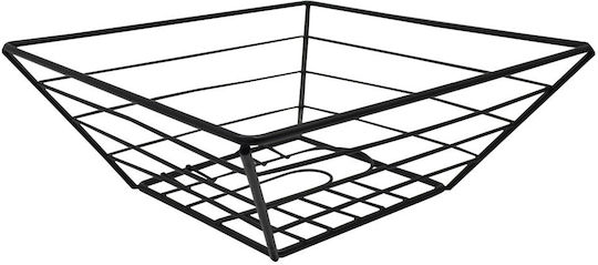 Ankor Fruitieră Metalic Negru 25x25x9buc