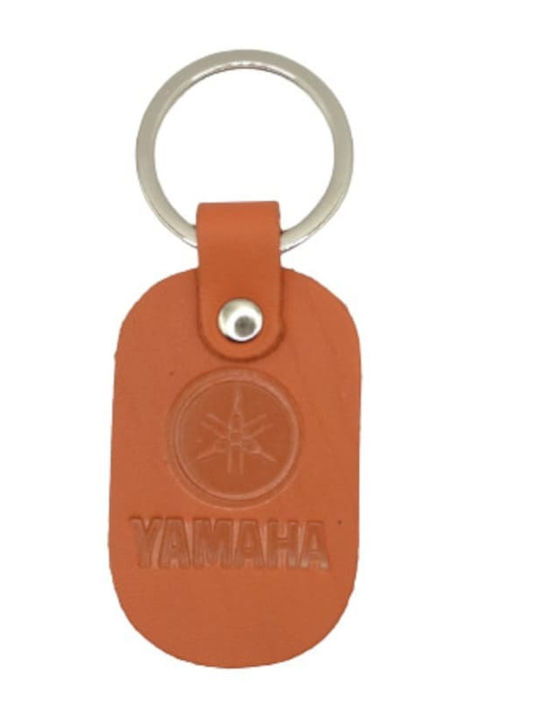 Yamaha Χειροποίητο Μπρελόκ Δερμάτινο Κοραλί