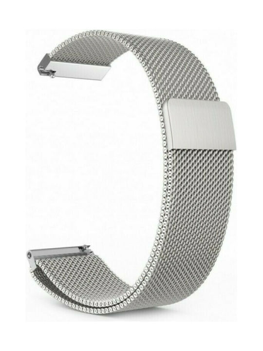 Milanese Λουράκι Ασημί (Amazfit GTS 2 / GTS 2 Mini / GTS 2e)
