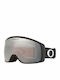 Oakley Flight Tracker M 01 Ochelari de Schi și Snowboard pentru Adulți Negri cu Lentilă Oglindă Gri