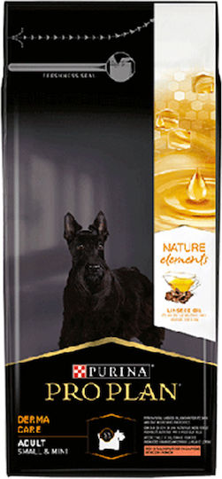 Pro Plan Nature Elements Derma Care Small & Mini 0.7kg Hrană Uscată pentru Câini Adulţi de Rase Mici cu Somon