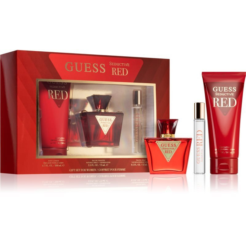 Guess Seductive Red Eau De Toilette 75ml 15ml Body Lotion