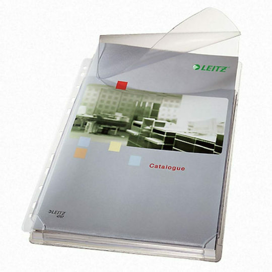 Leitz Plastic Sleeves for Documents A4 with Holes and Reinforcement 3pcs