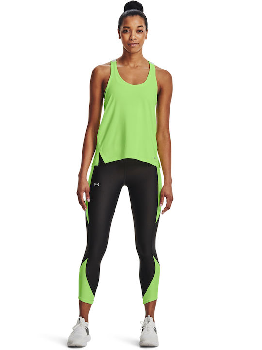 Under Armour Feminină Sportivă Bluză Fără mâneci Verde