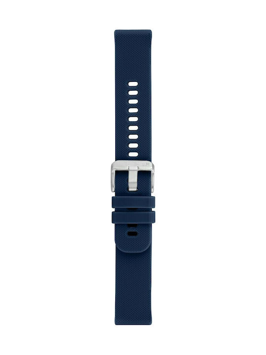 Morellato Byte Καουτσούκ Λουράκι Μπλε 22mm