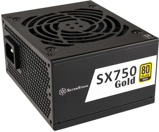 Silverstone SX750 750W Black Computer Power Supply Full Modular 80 Plus Gold