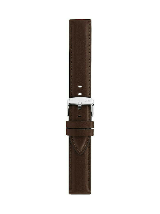 Morellato Street Leather Strap Brown 22mm