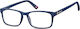 Montana Eyewear MR73B Reading Glasses +3.00 in Blue color