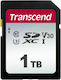 Transcend 300S SDXC 1TB Class 10 U3 V30 UHS-I