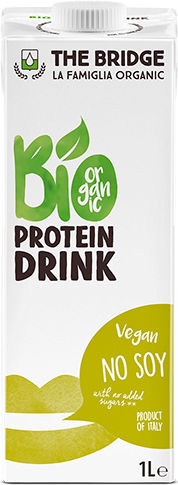The Bridge Organic Ρόφημα Πρωτεΐνης Ρεβιθιού No Added Sugar 1000ml