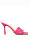 Envie Shoes Mules cu Subțire Mare Toc în Fuchsia Culoare