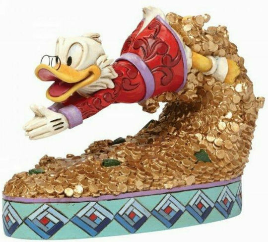 Enesco Disney Scrooge McDuck Schatztauchen Figur 13cm
